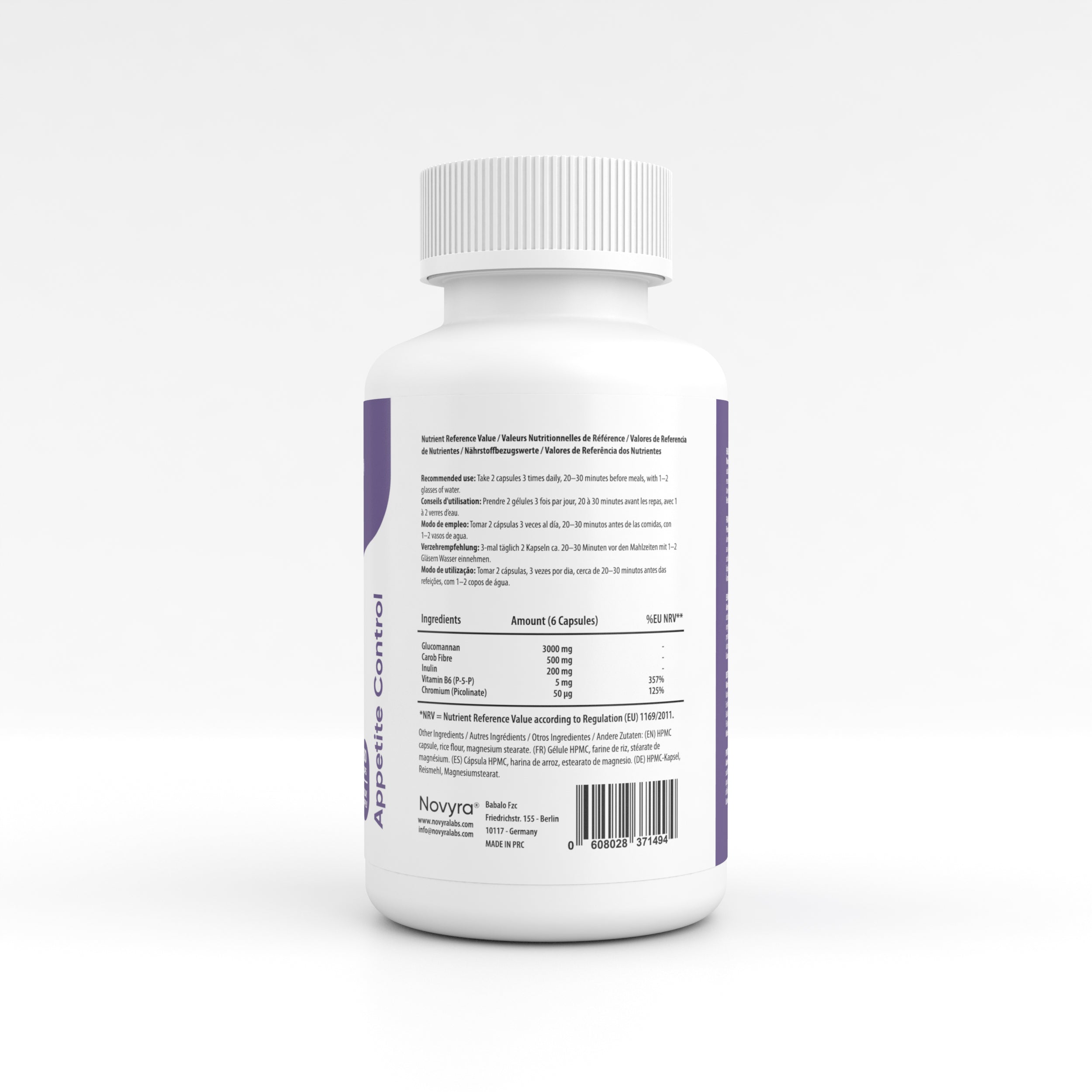 NOVYRA Appetite Control™ - Less Hunger. Smaller Portions. Science-Approved.